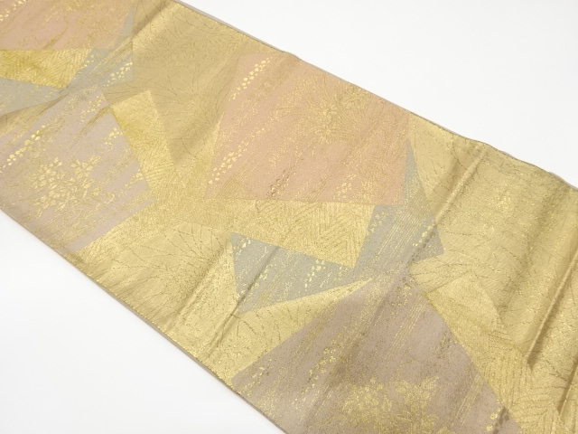 Japanese Kimono / Antique / Fukuro Obi Silk